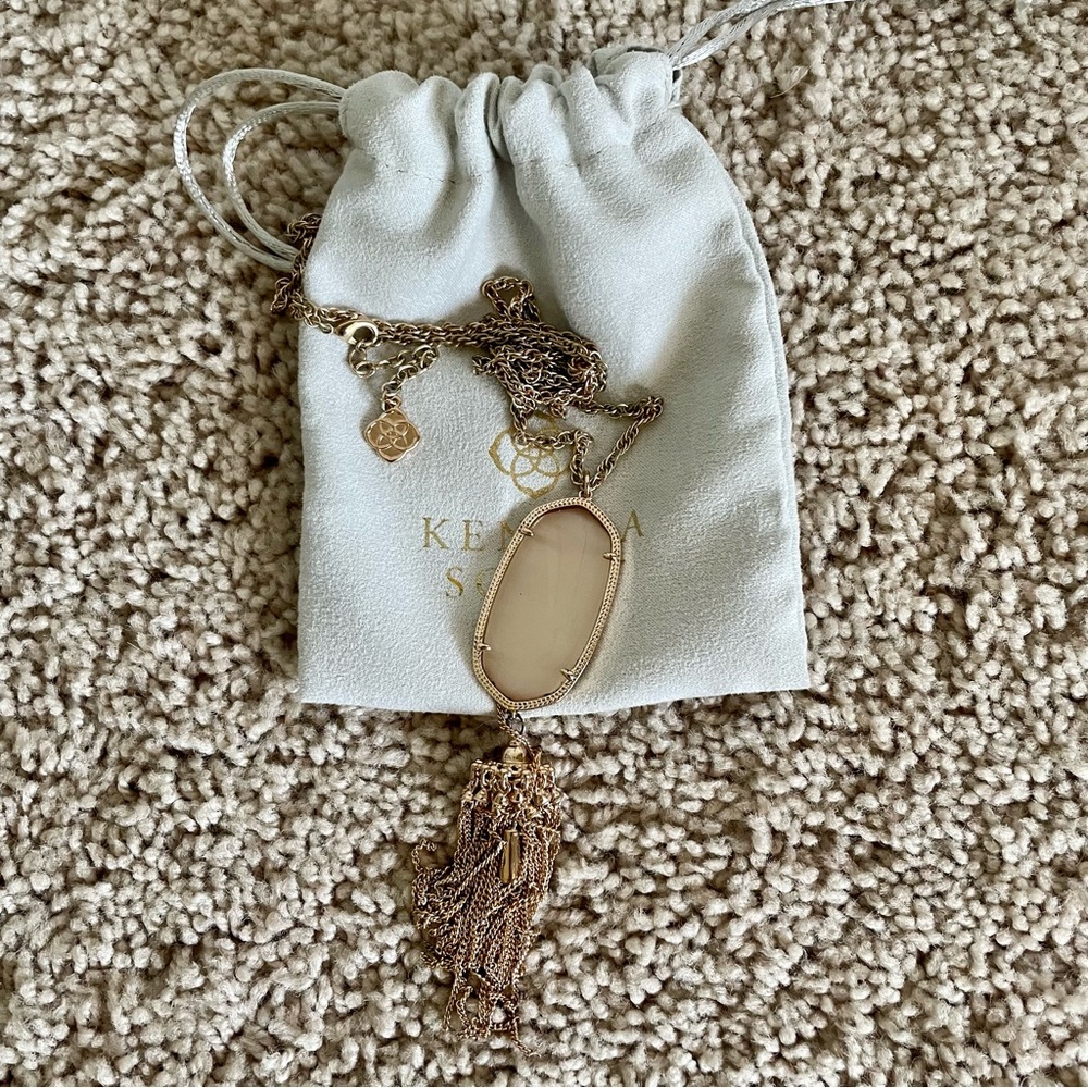 Kendra Scott Rayne Necklace Champagne